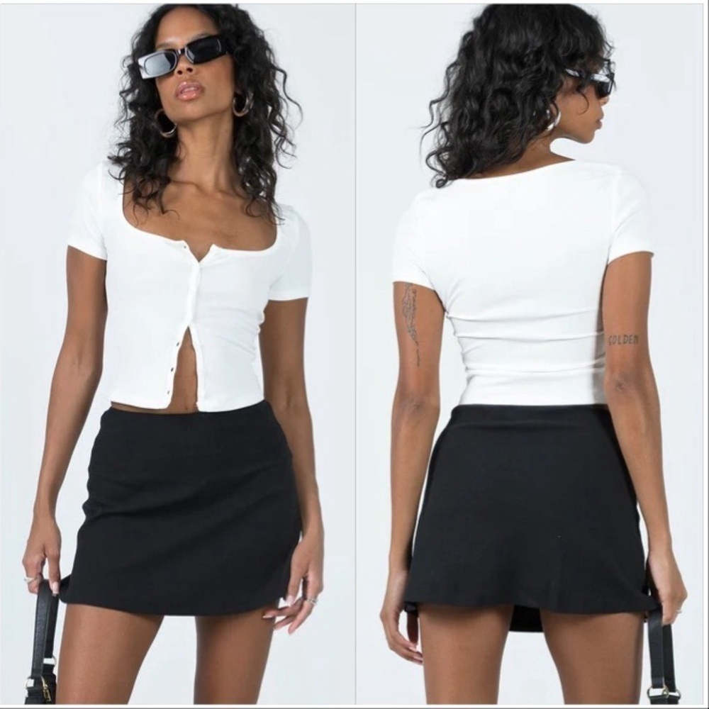 Princess Polly Black Mini Pencil Skirt for Night Out